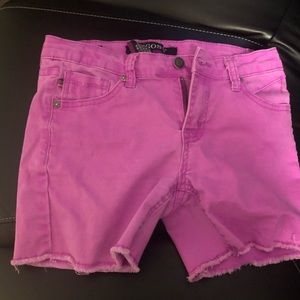 Vigors girls jean short cutoffs